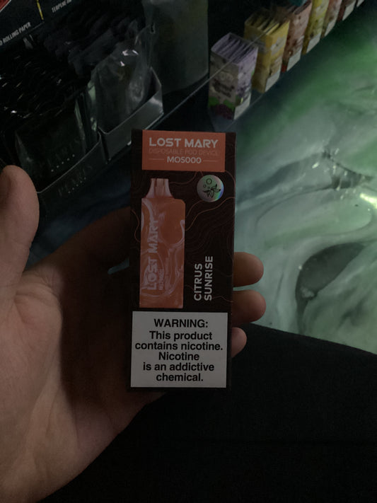 Lost Mary citrus sunrise