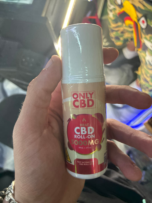 Only cbd heating cbd roll-on 5000mg