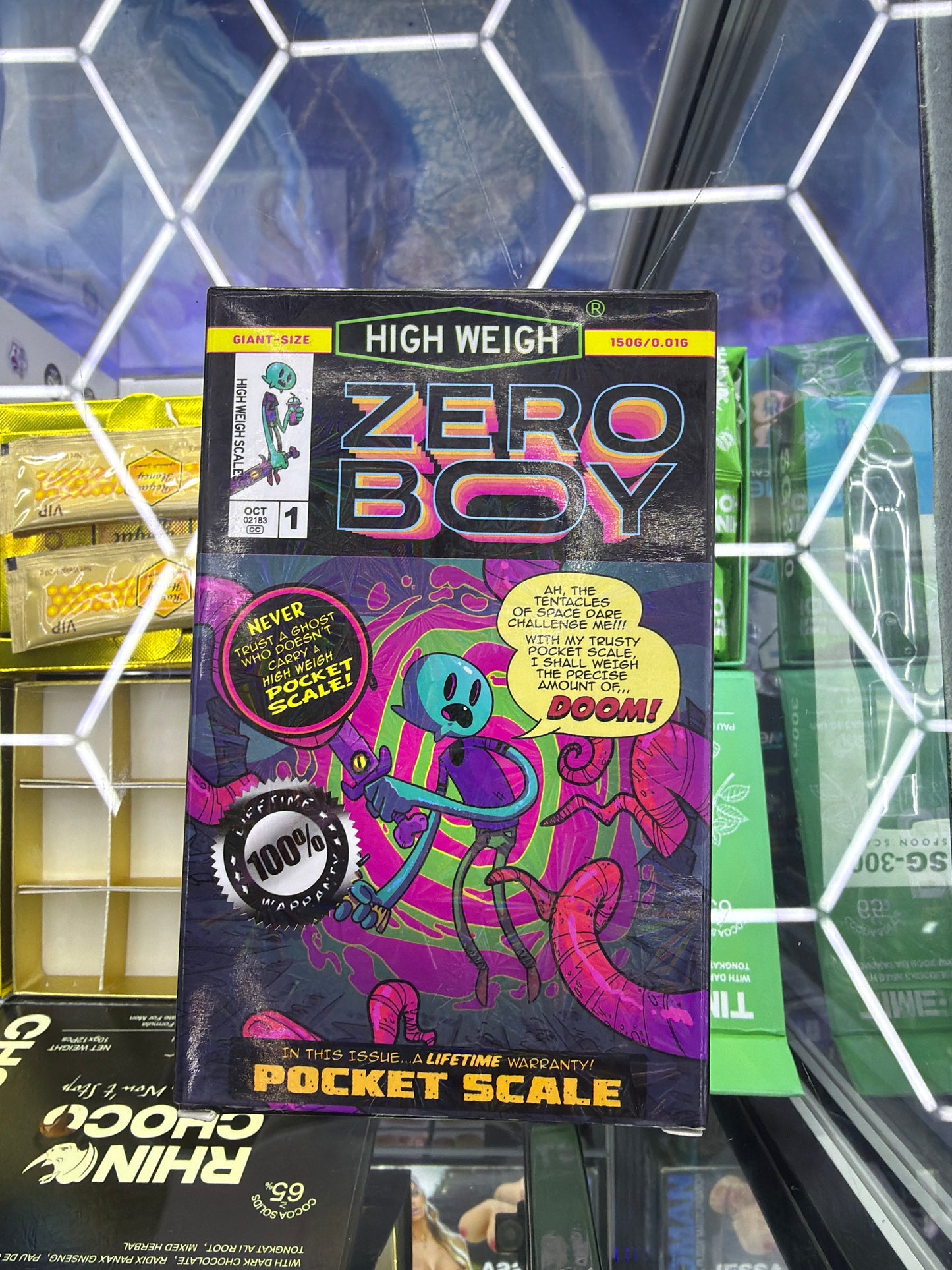 HIGH WEIGH ZERO BOY POCKET SCALE 150GX0.01G