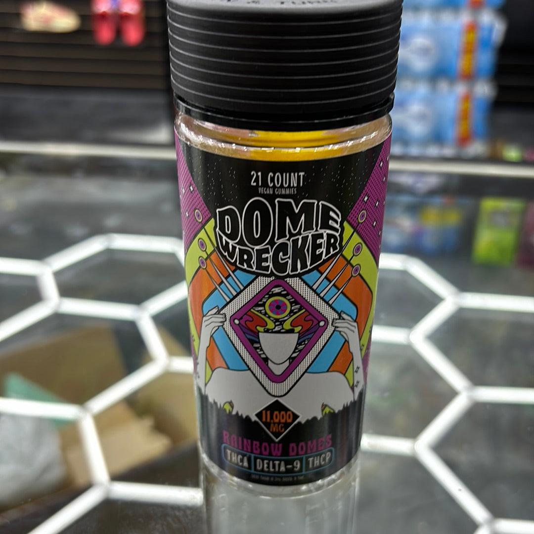 Dome wrecker rainbow domes 11,000 mg THCA gummy’s