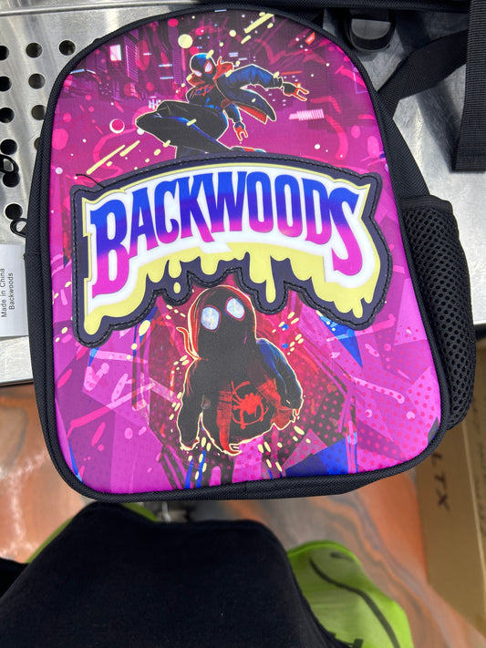 Backpack backwoods led purple Spider-Man small sling