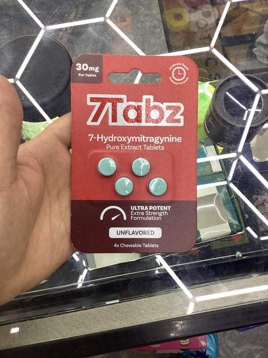 7 tabz extra strength 30mg unflavored