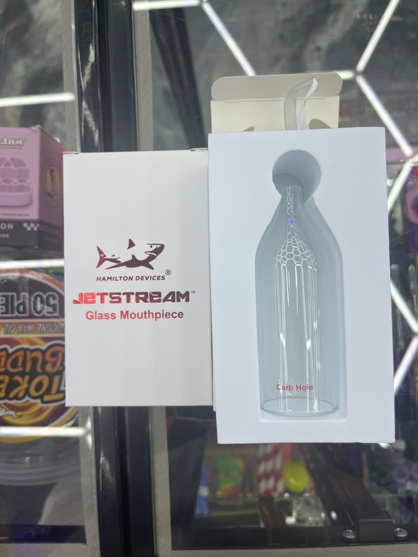 Hamilton devices jet stream glass mouthpiece