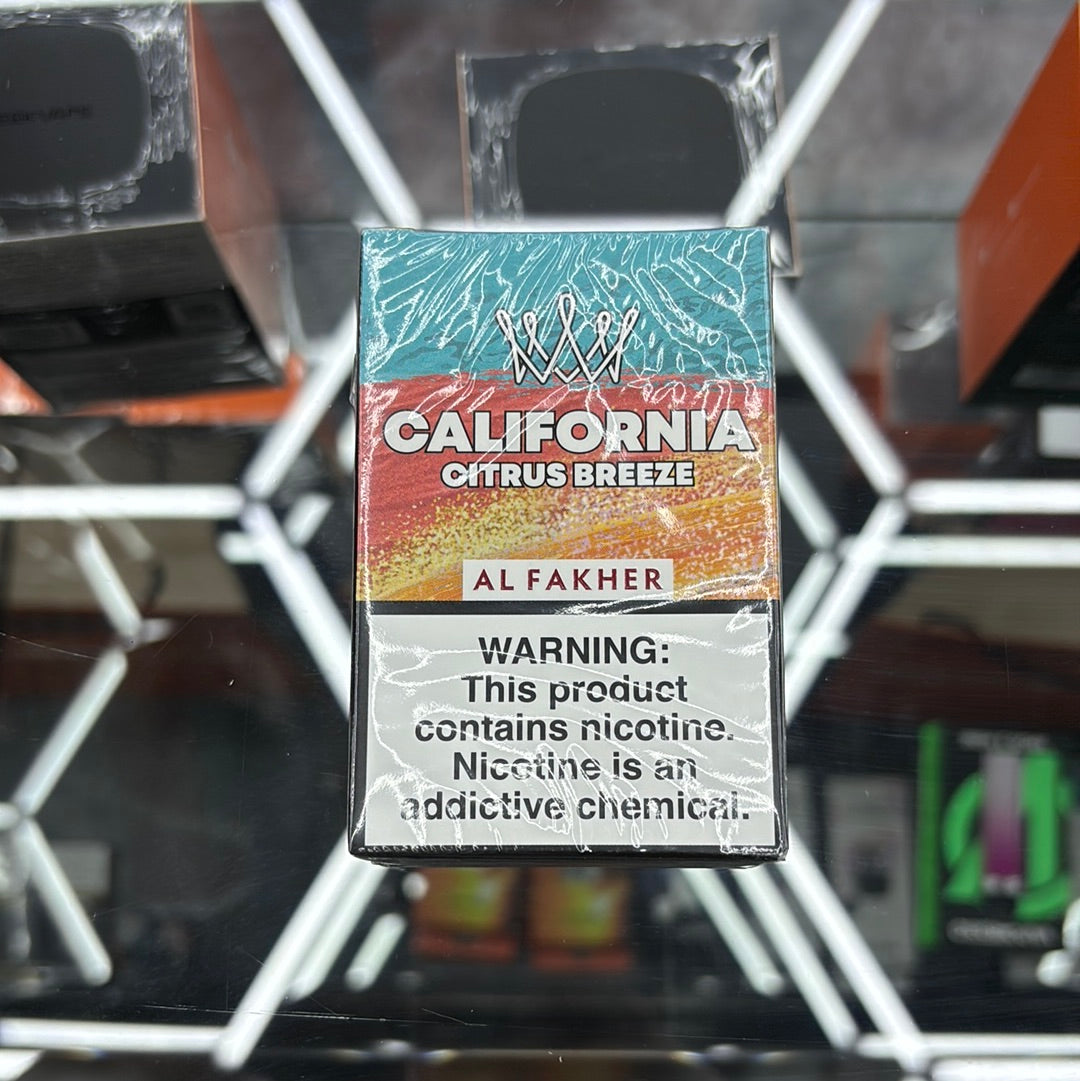 Al fakher California citrus breeze ￼ 0.11lbs