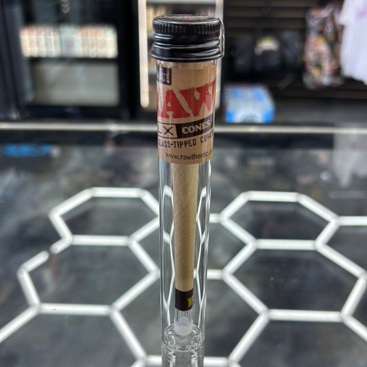 Raw DLX cone glass tipped cone