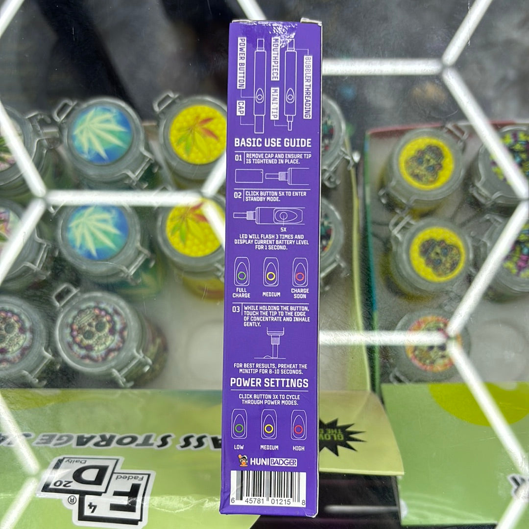 Mini badger purple nectar collector