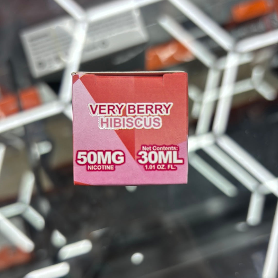 Cloudnurdz salts very berry hibiscus 50mg