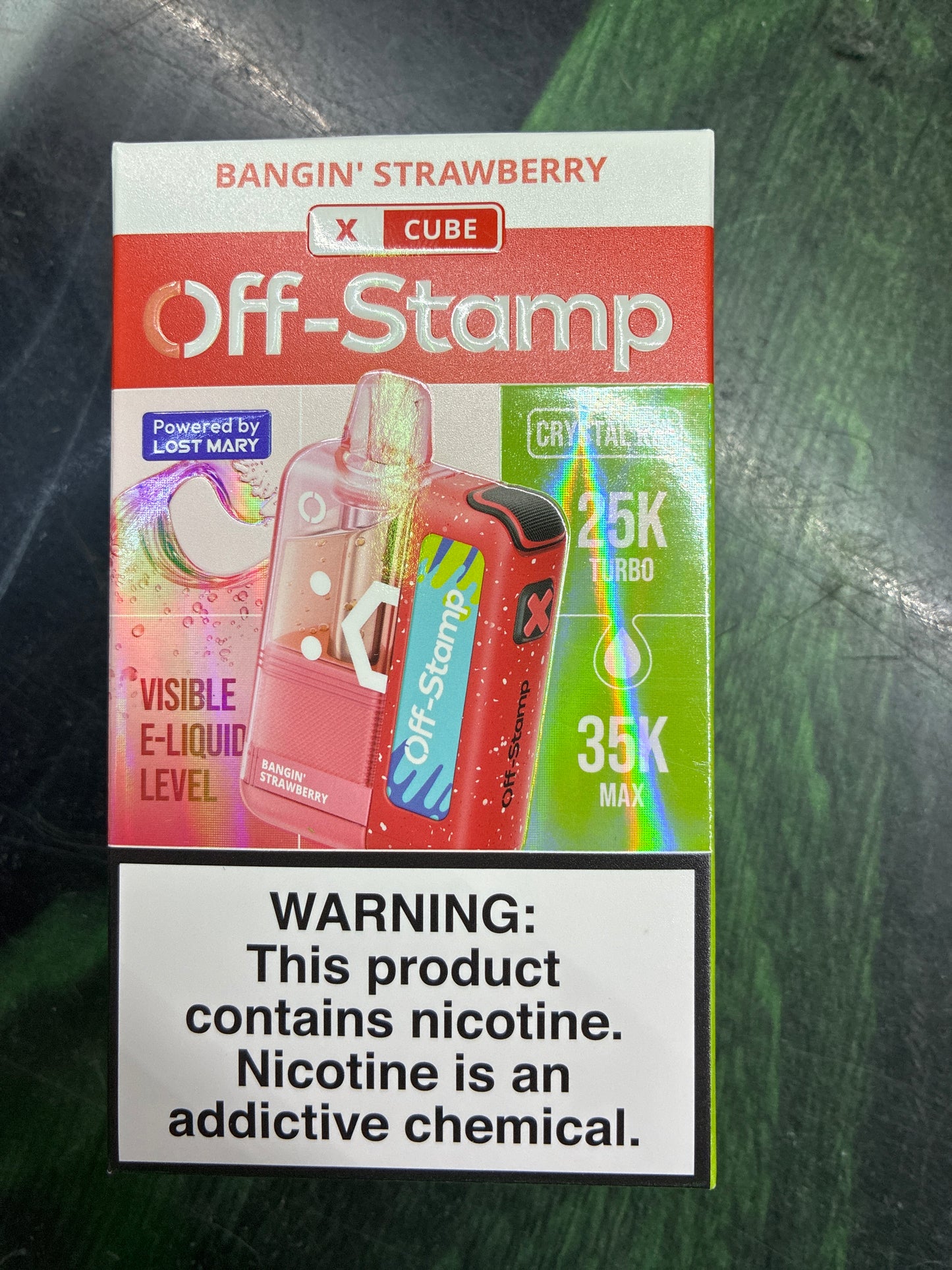 Off stamp bangin strawberry kit 35k