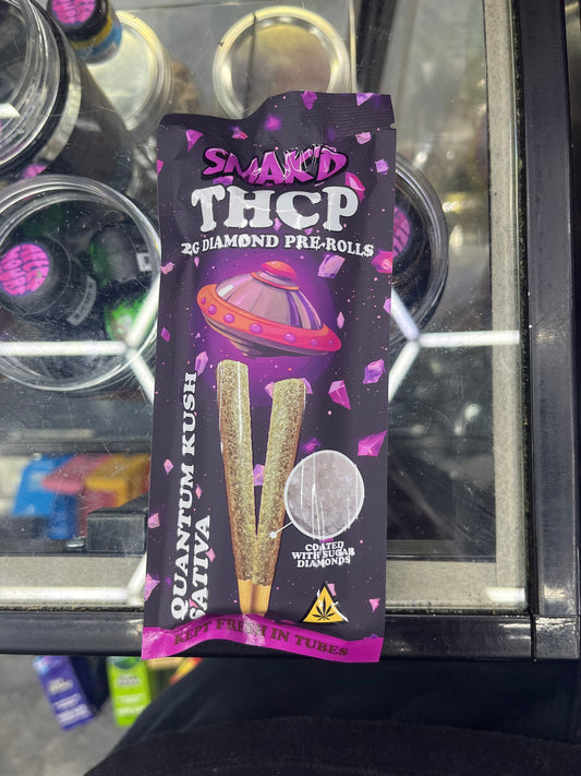 Smakd thcp diamond quantum kush 2g preroll