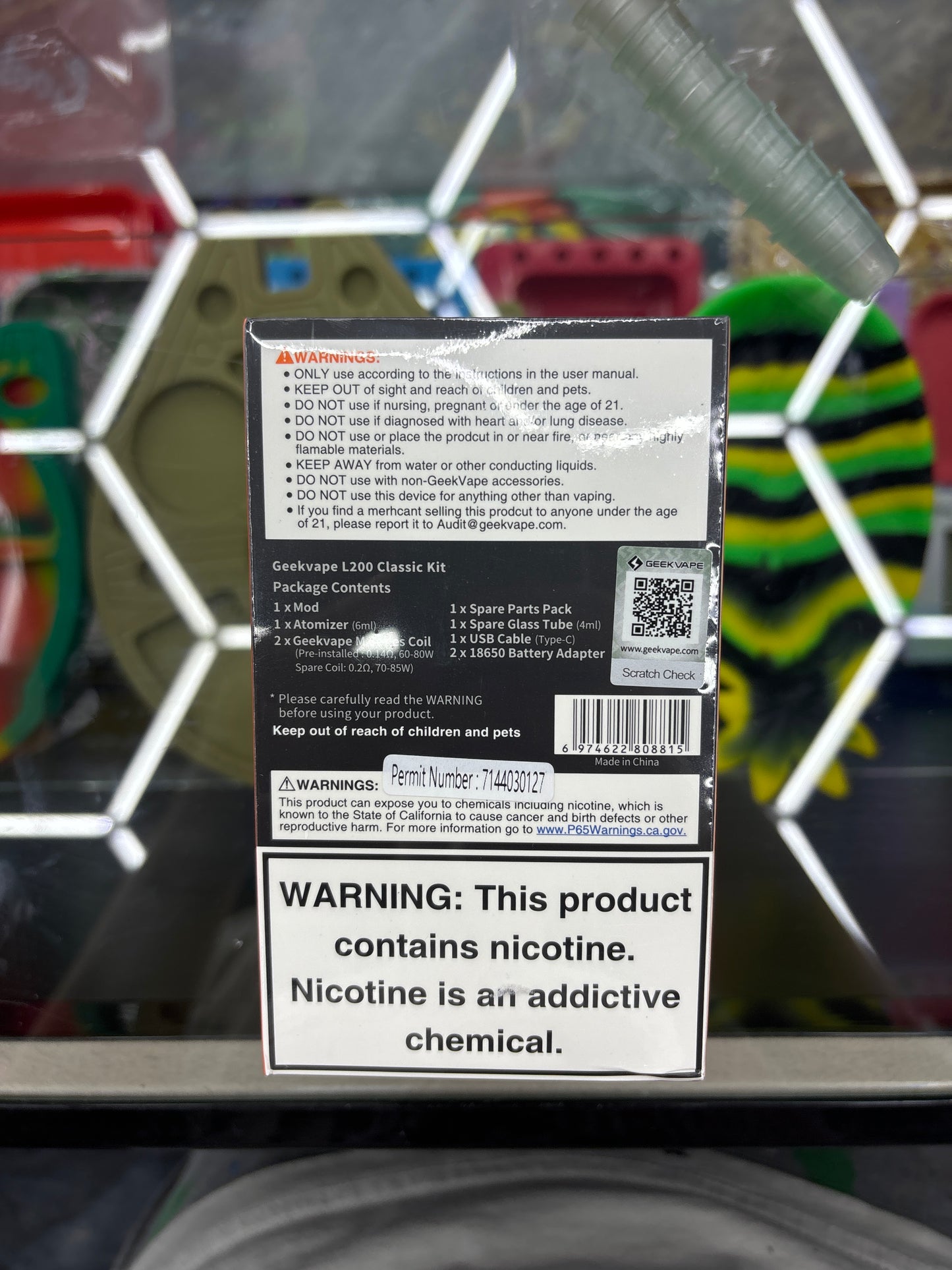 Geekvape L200 black/ burnt gun metal