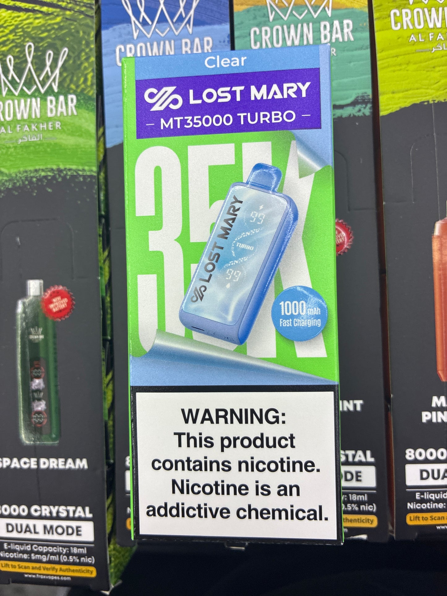 Lost Mary classic clear+ 35k hits