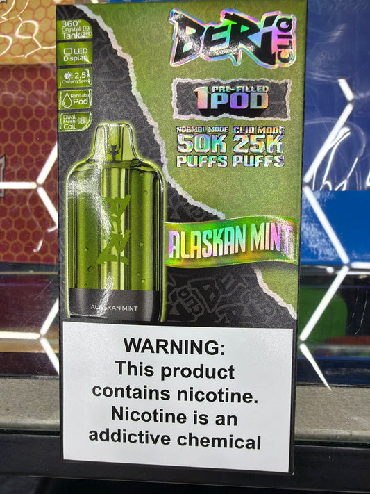 Beri Cliq 50k Pod Only (Alaskan Mint)
