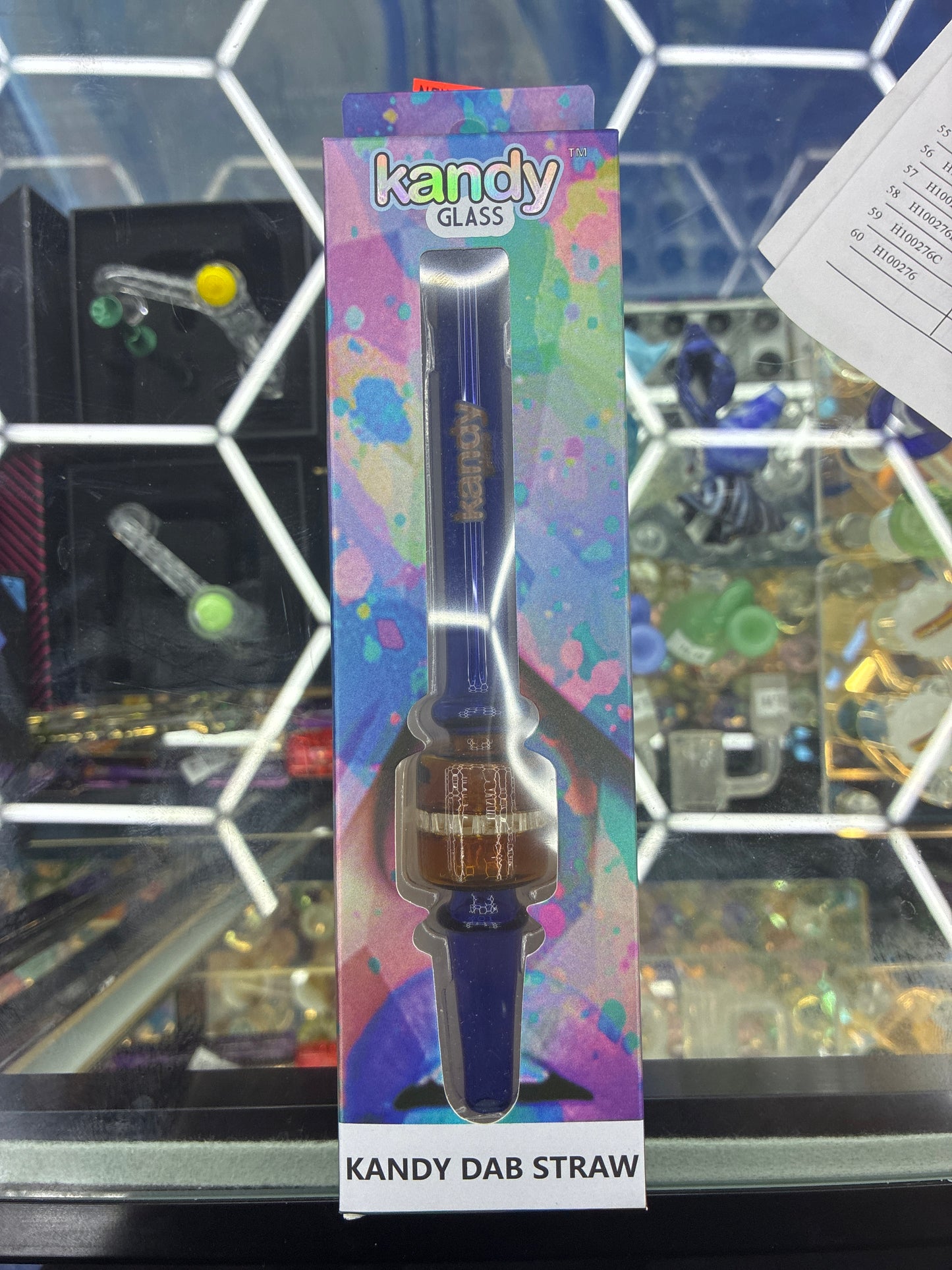 Kandy glass nectar collector