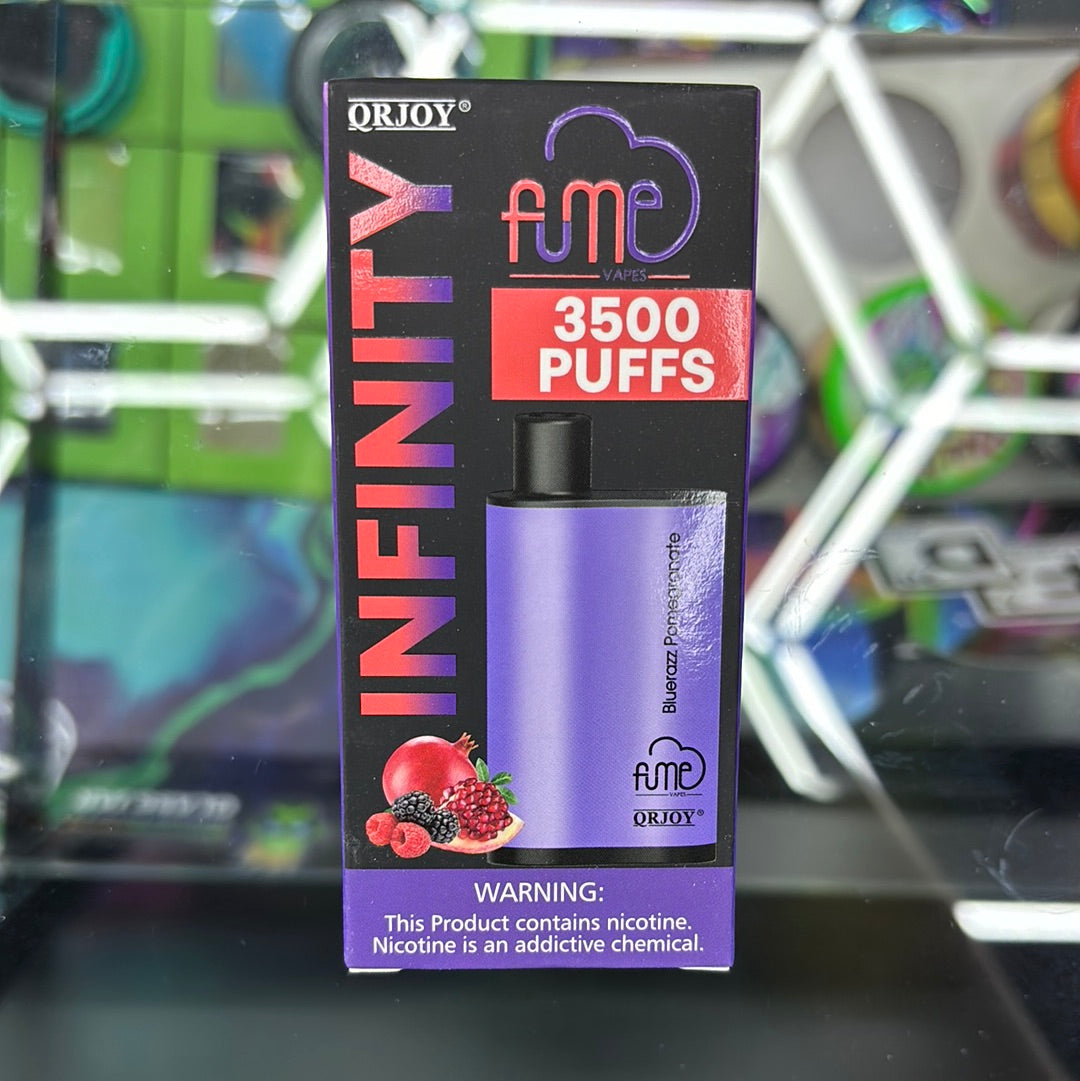 Fume infinity, blue razz pomegranate