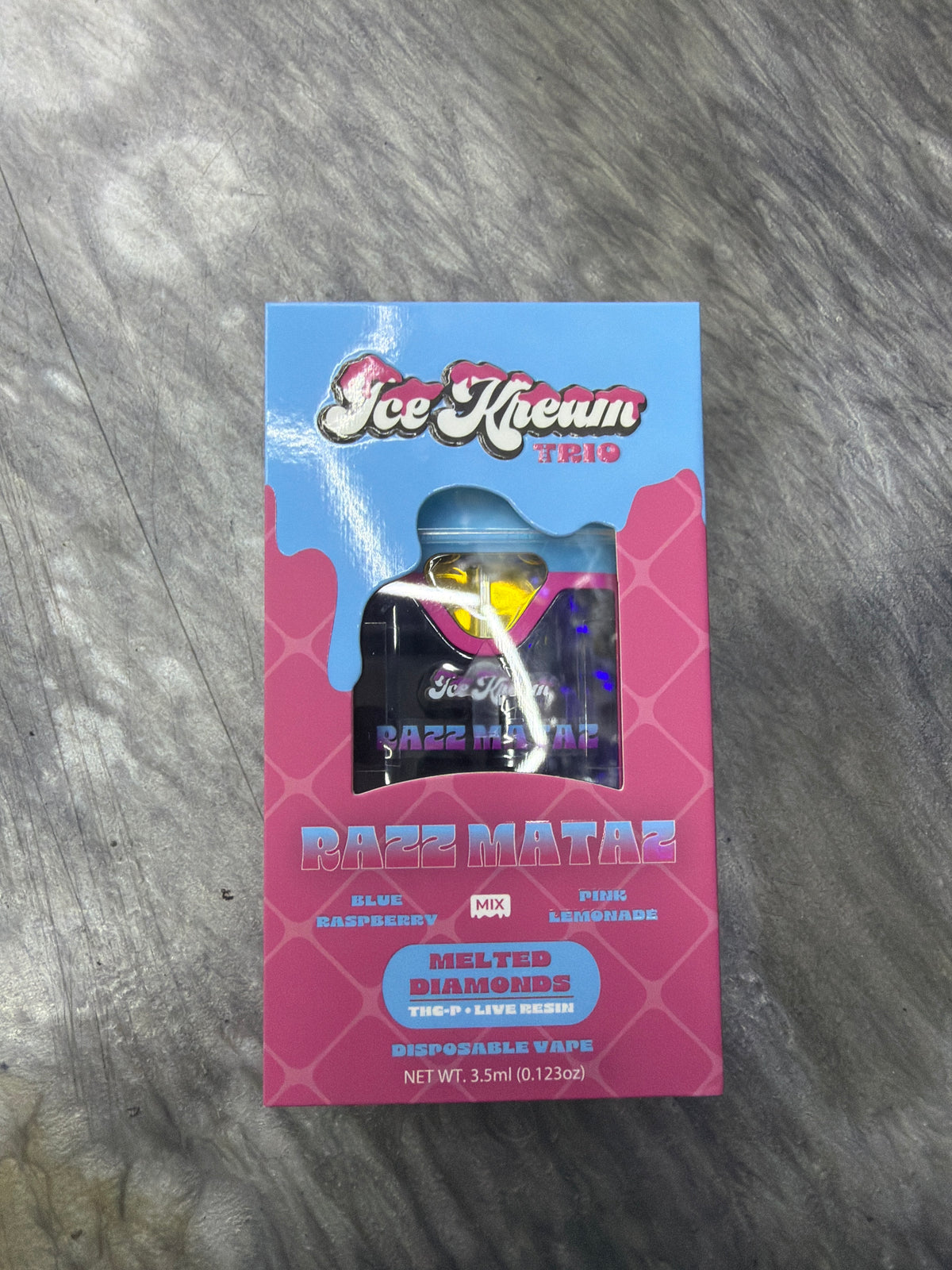 ICE KREAM TRIO DISPO 3.5g - RAZZ MATAZ