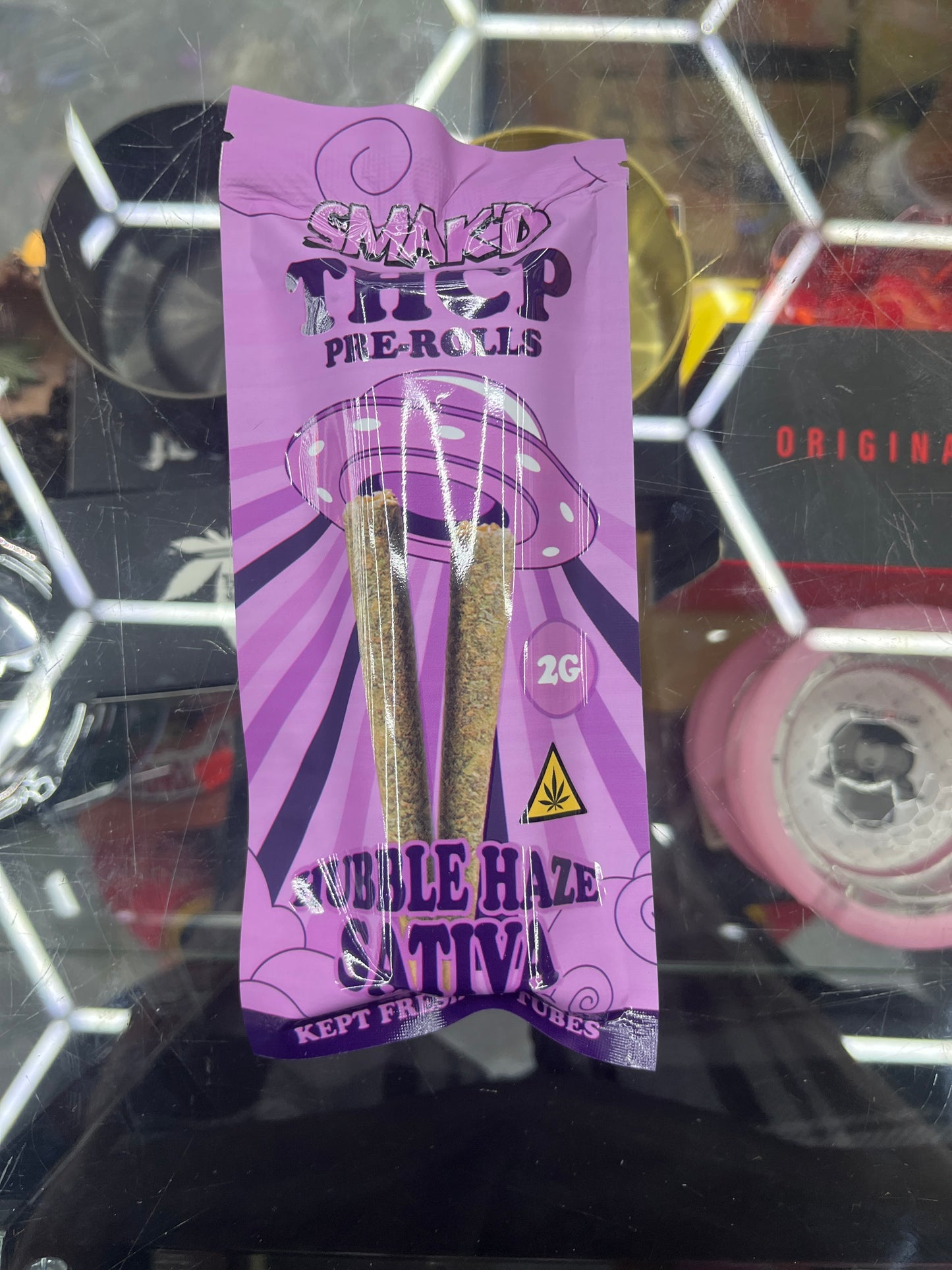 Smakd prerolls 2g hubble haze sativa