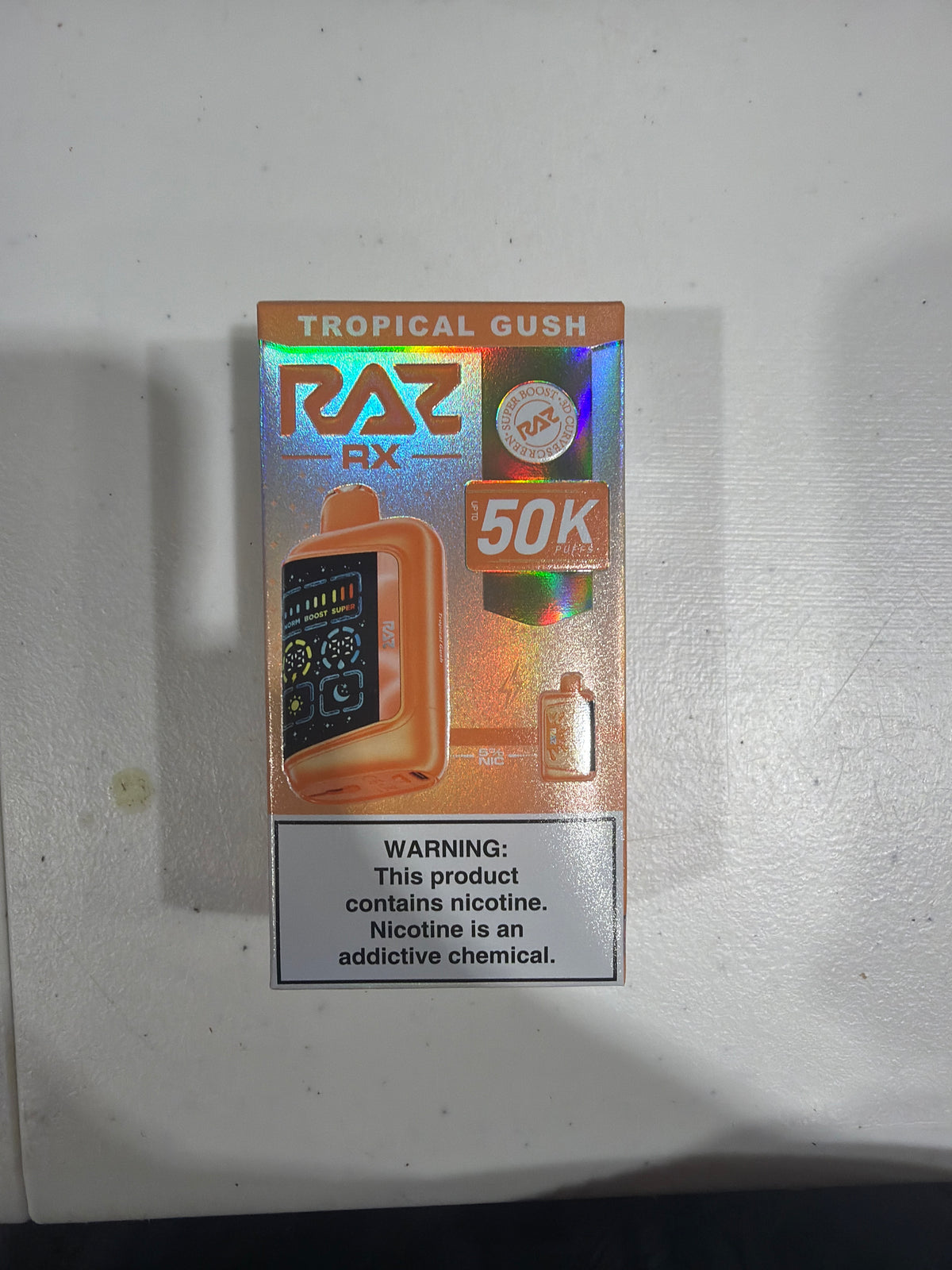 Raz Rx 50k Puffs tropical gush