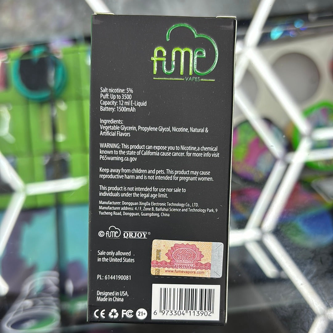 Fume infinity, mint ice