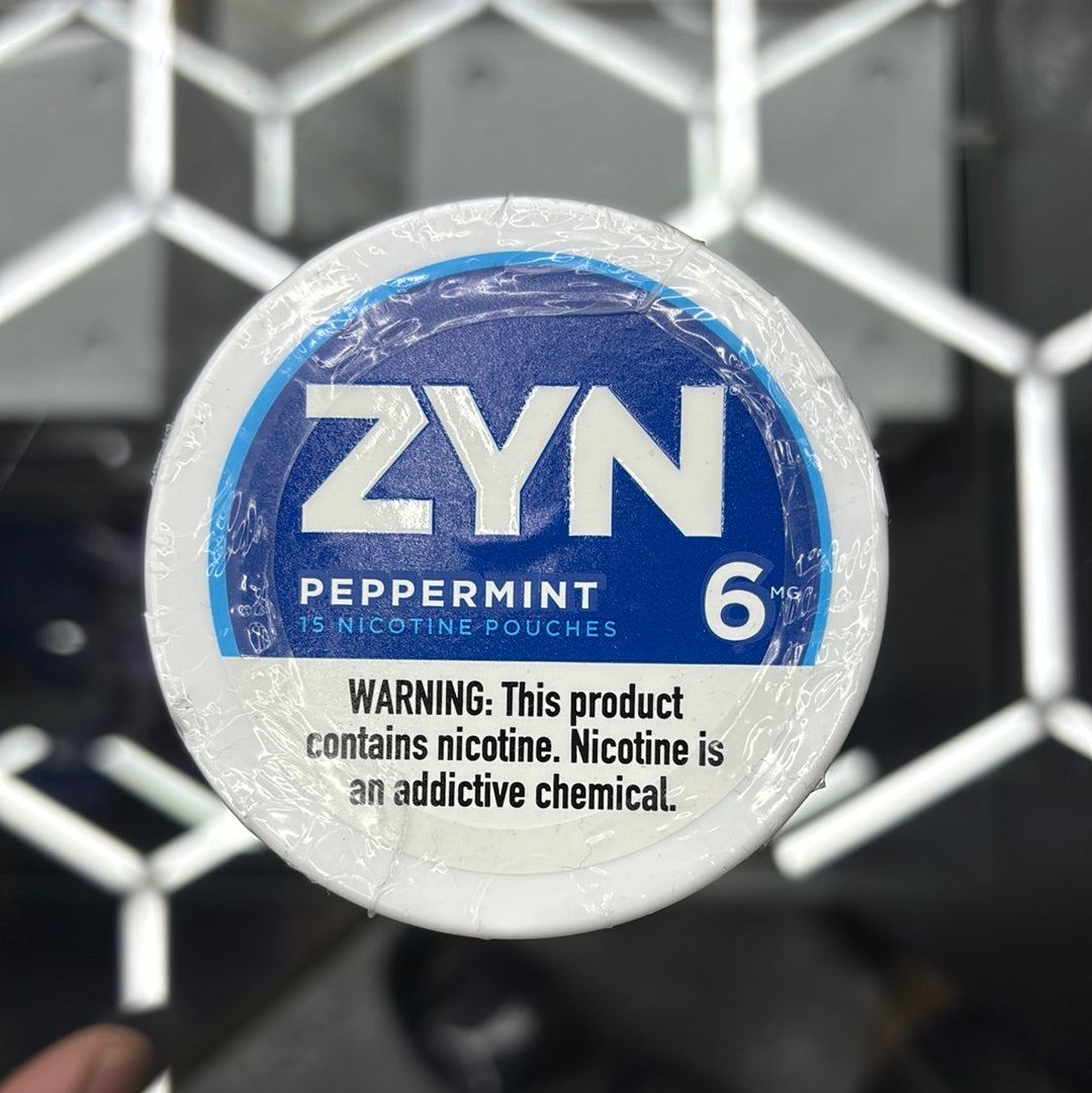 Zyn peppermint 6mg nicotine pouches