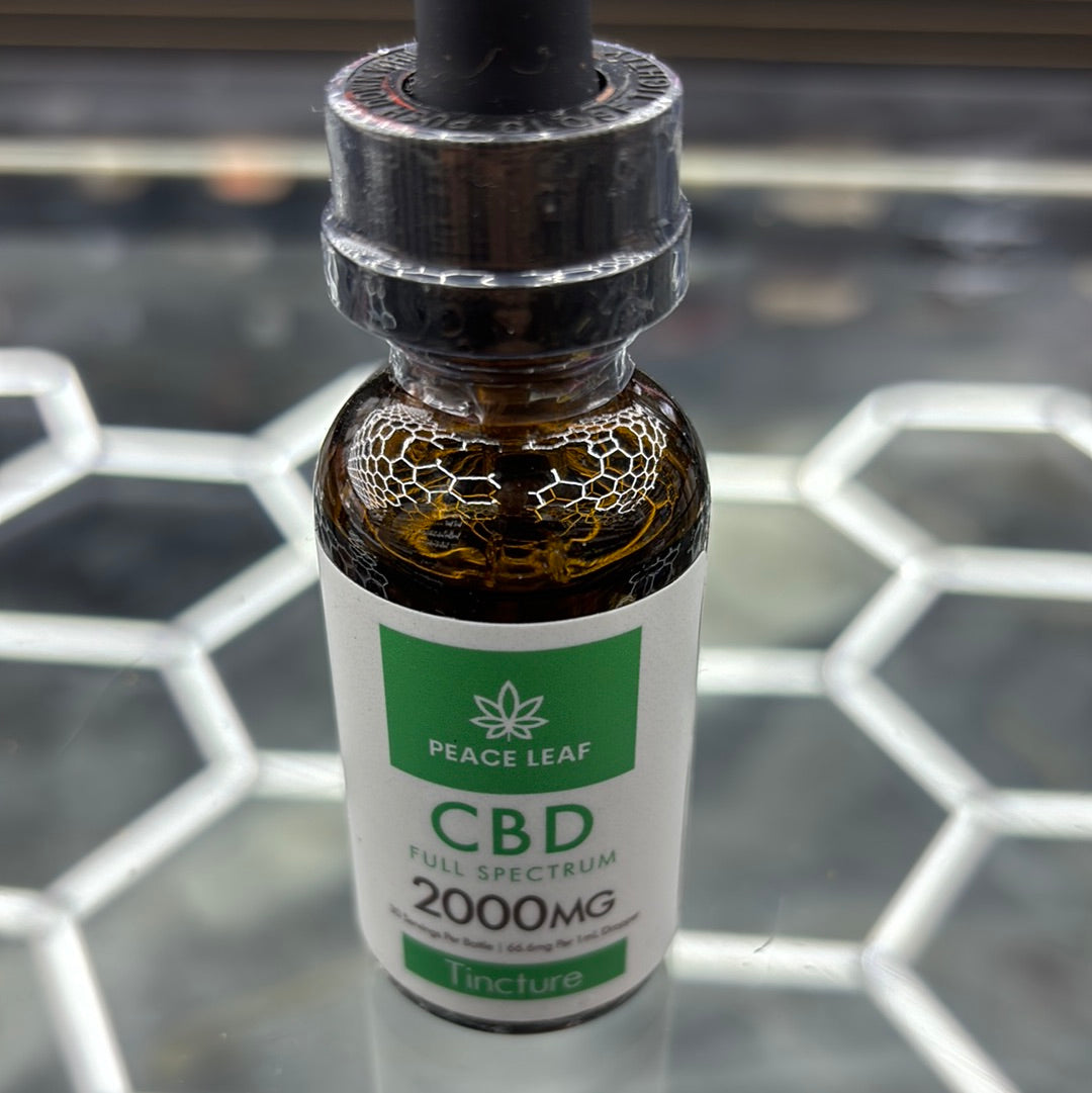 Peace leaf CBD full spectrum 2000mg cbd tincture