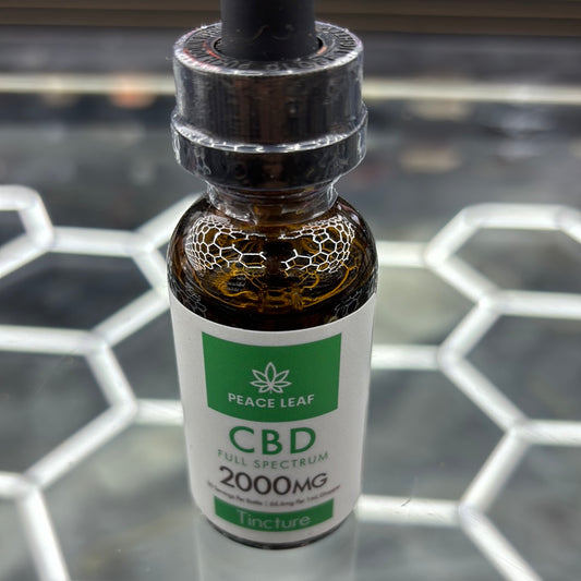 Peace leaf CBD full spectrum 2000mg cbd tincture