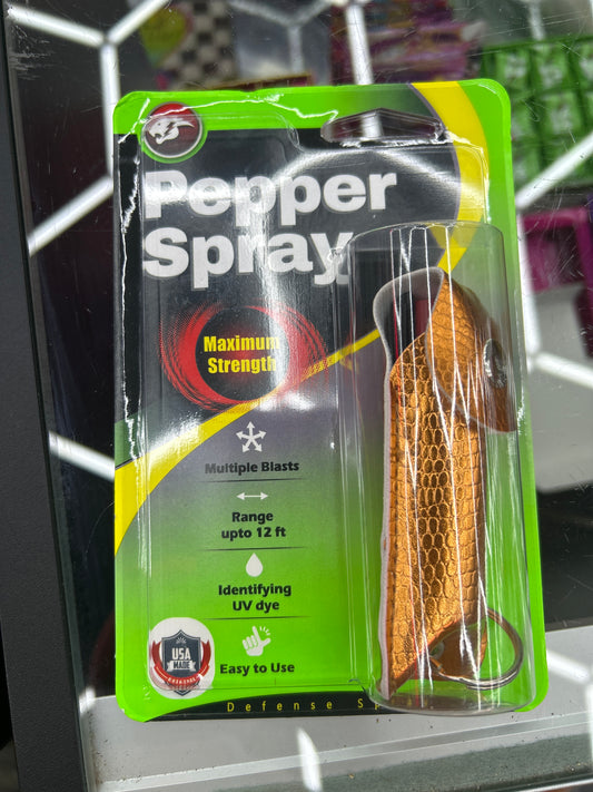 Cheetah Pepper spray defense spray orange snake