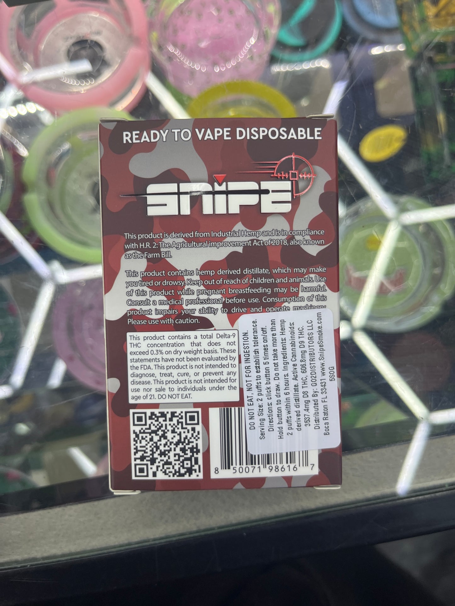 Snipe explosive blend 5g indica sniper og