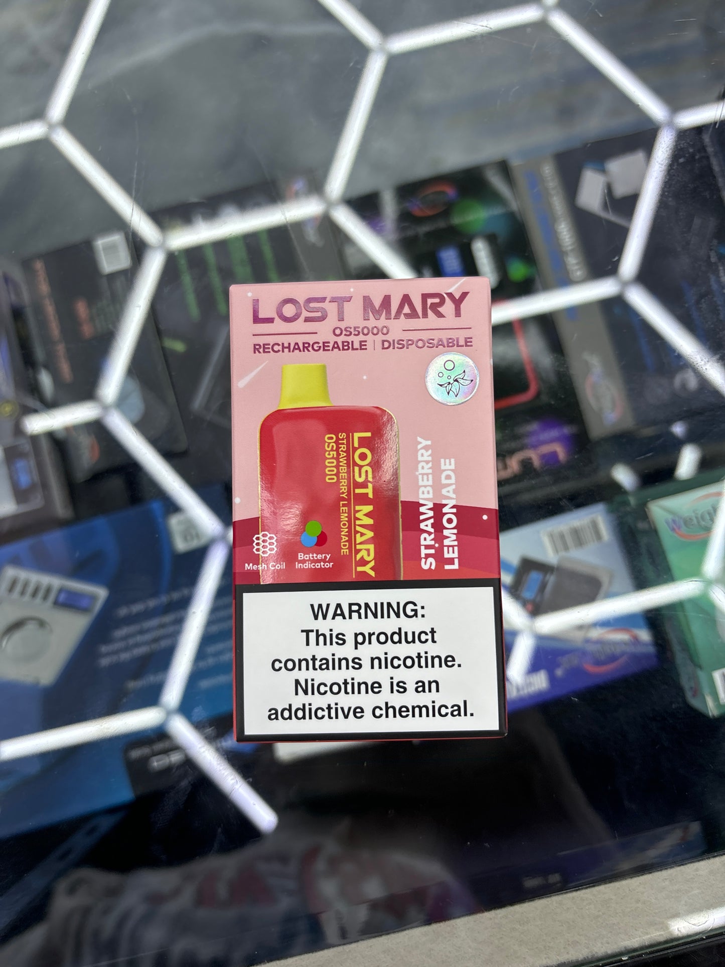 Lost Mary strawberry lemonade OS 5000
