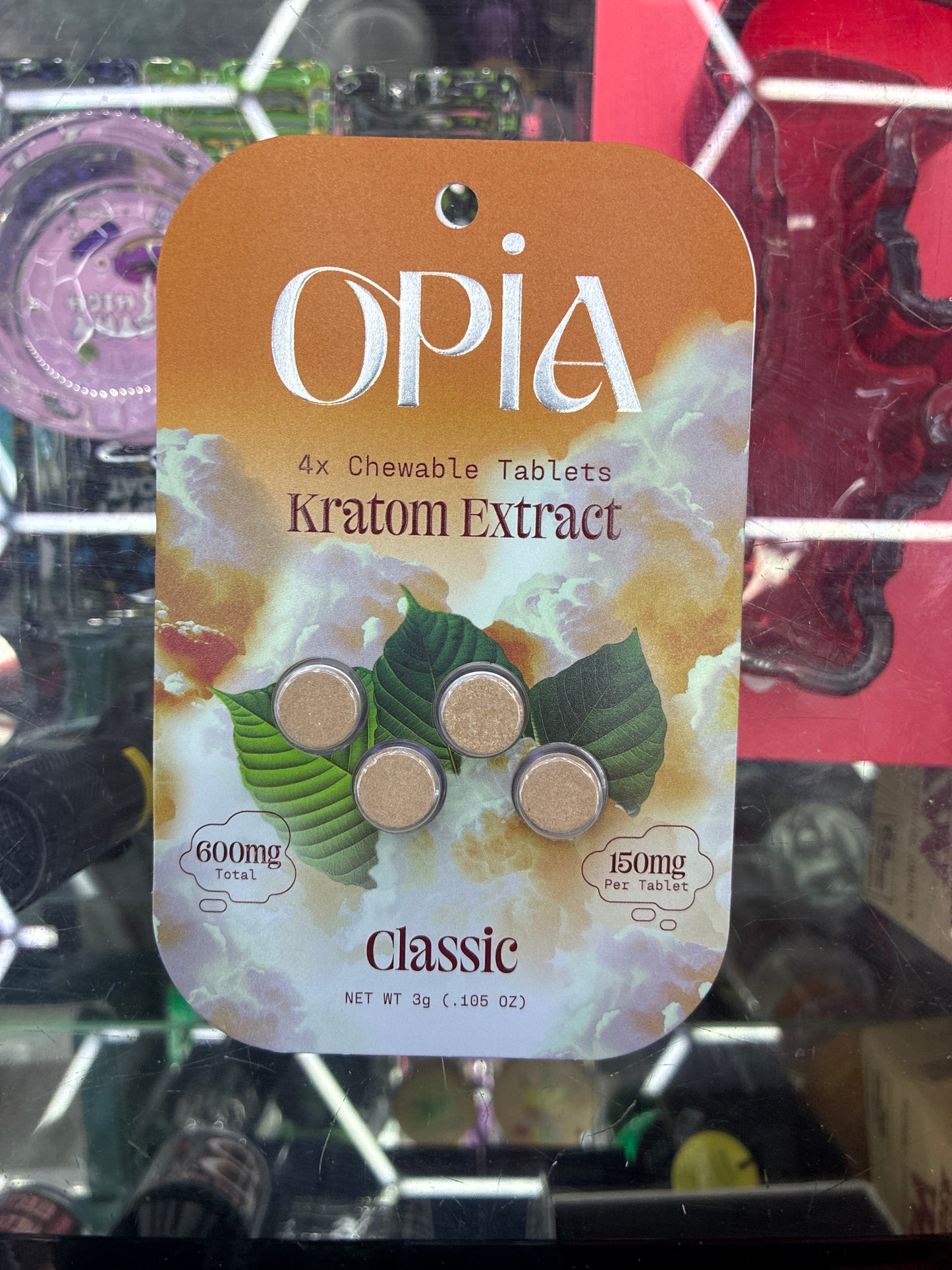 Opia kratom extract 150mg per 4ct classic