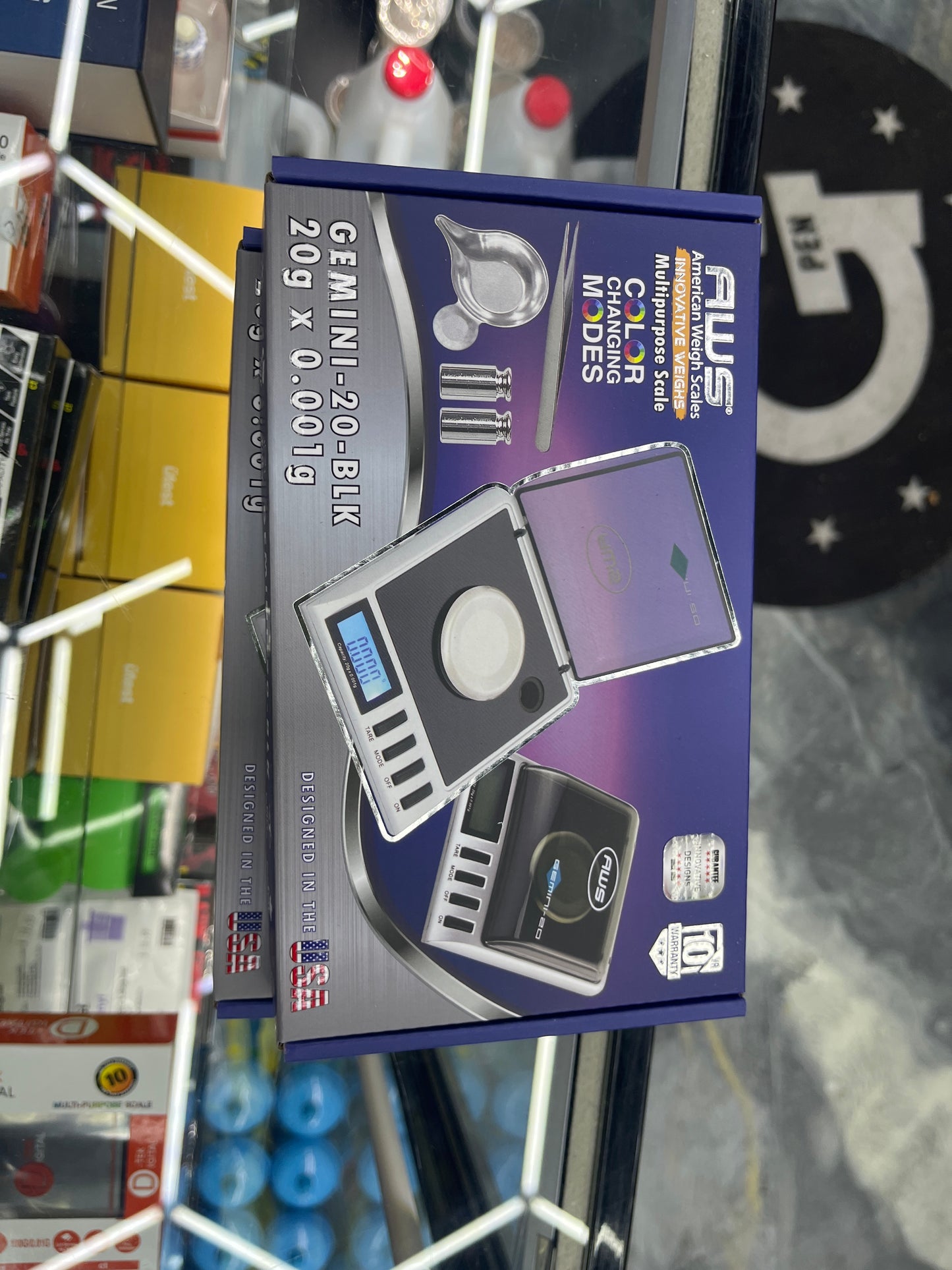 Aws scale gemini 20g x.001g gimini-20-black