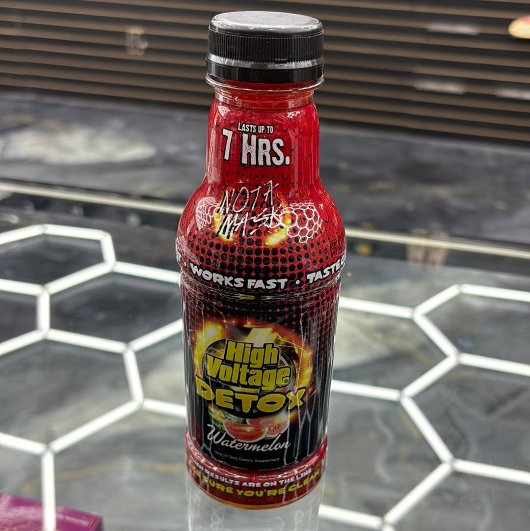 High voltage detox watermelon 16oz detox drink
