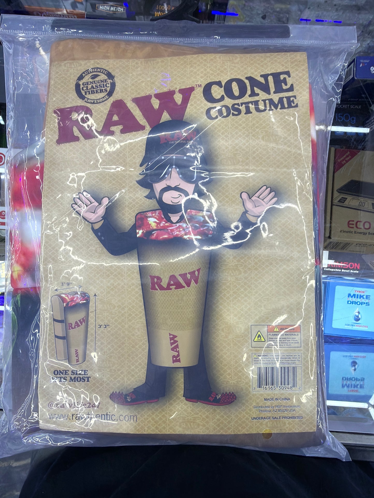 RAW PROMO FOAM CONE COSTUME