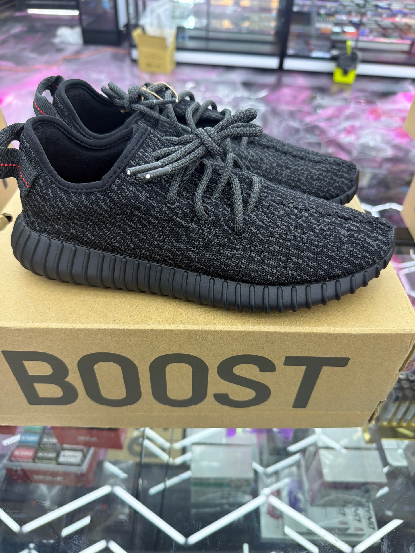 Adidas Yeezy boost 350 Original Pirate black SZ 8.5