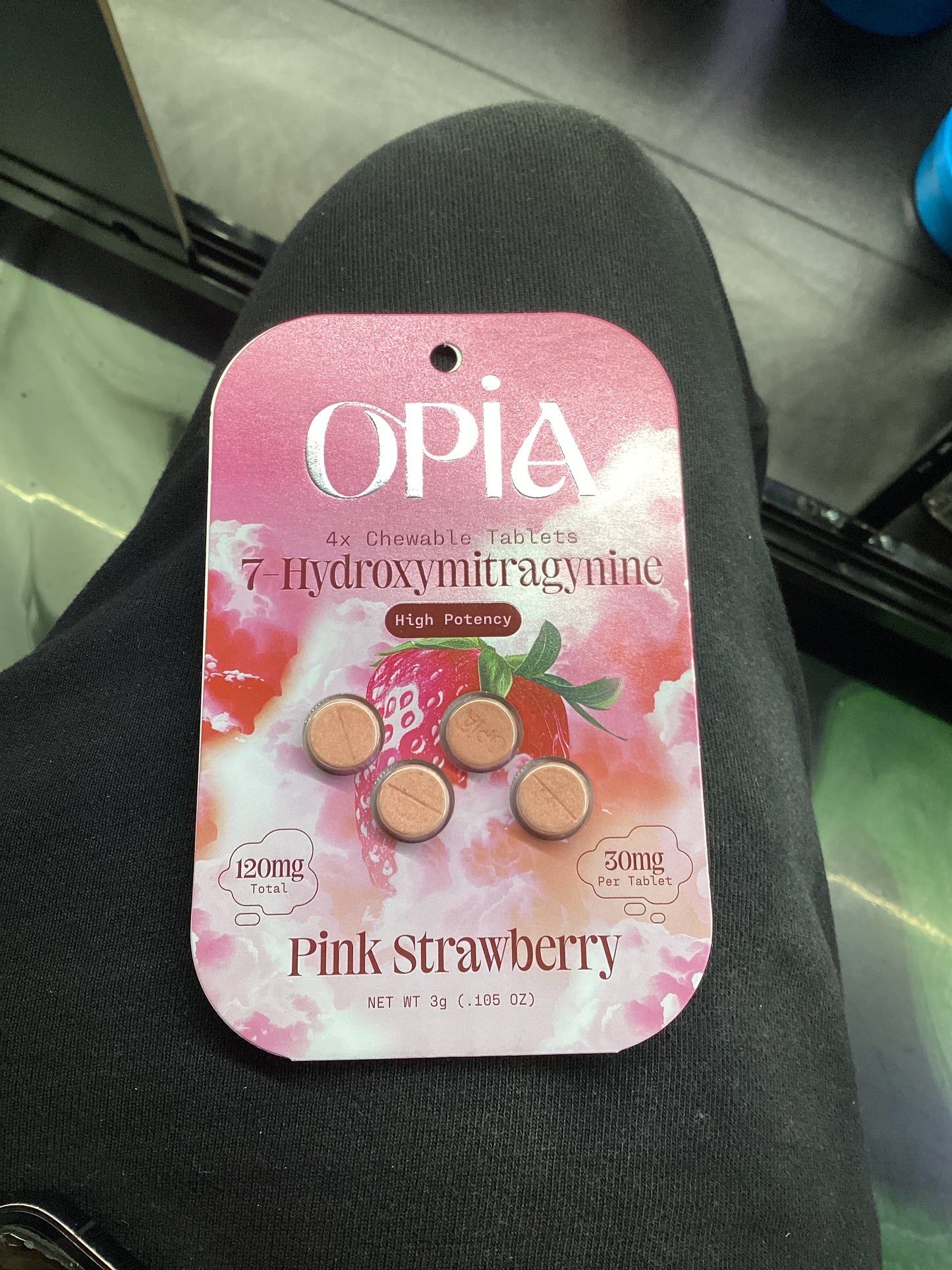 Opia 4 pack high potency 30mg pink strawberry 4 pack