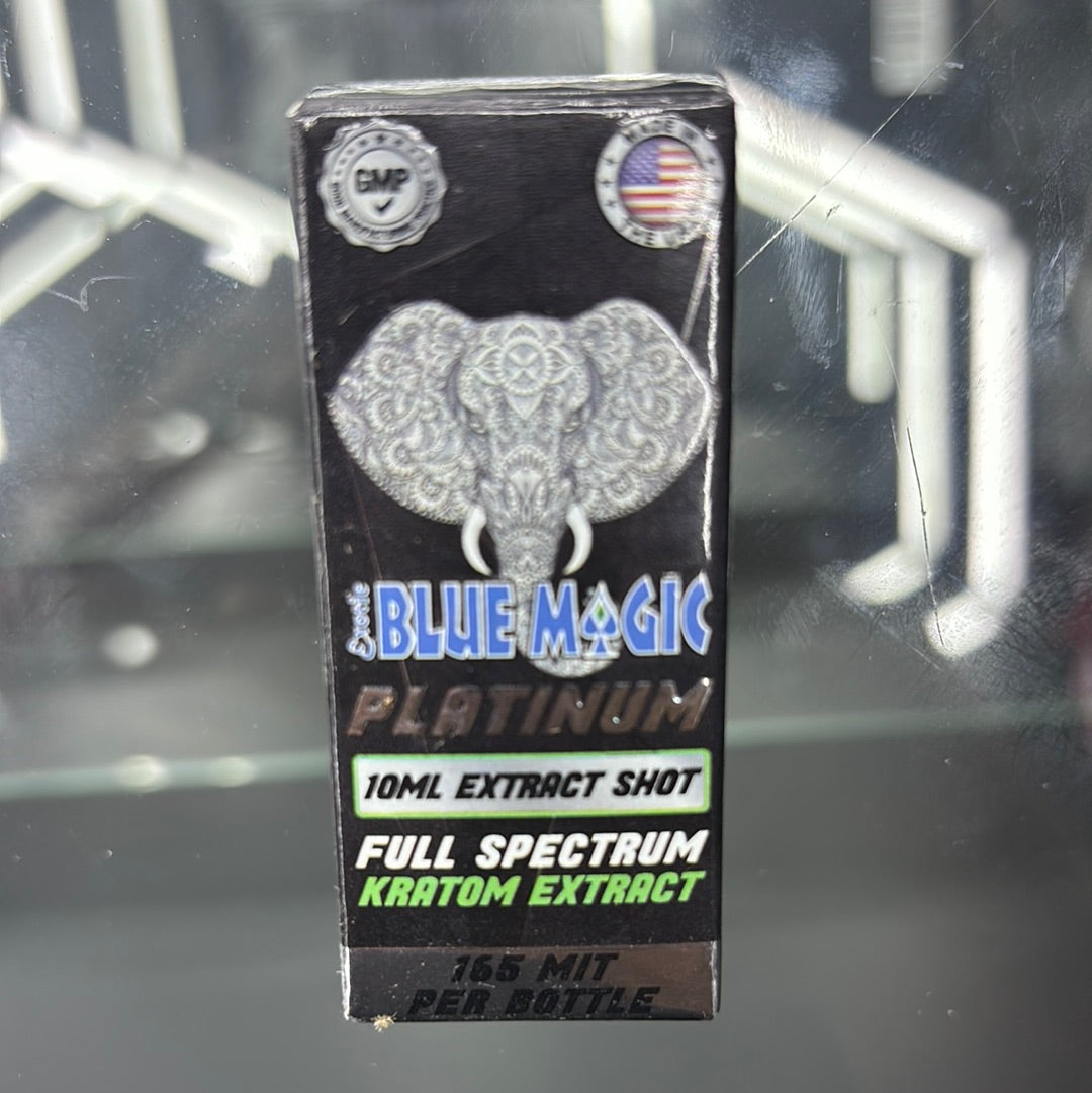Blue magic platinum 10 ML extract shot full spectrum Kratom extract