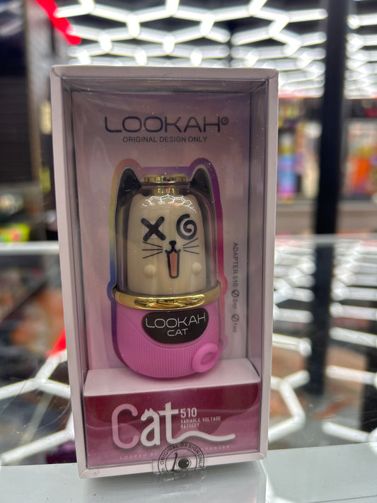 Lookah cat battery Barbie pink