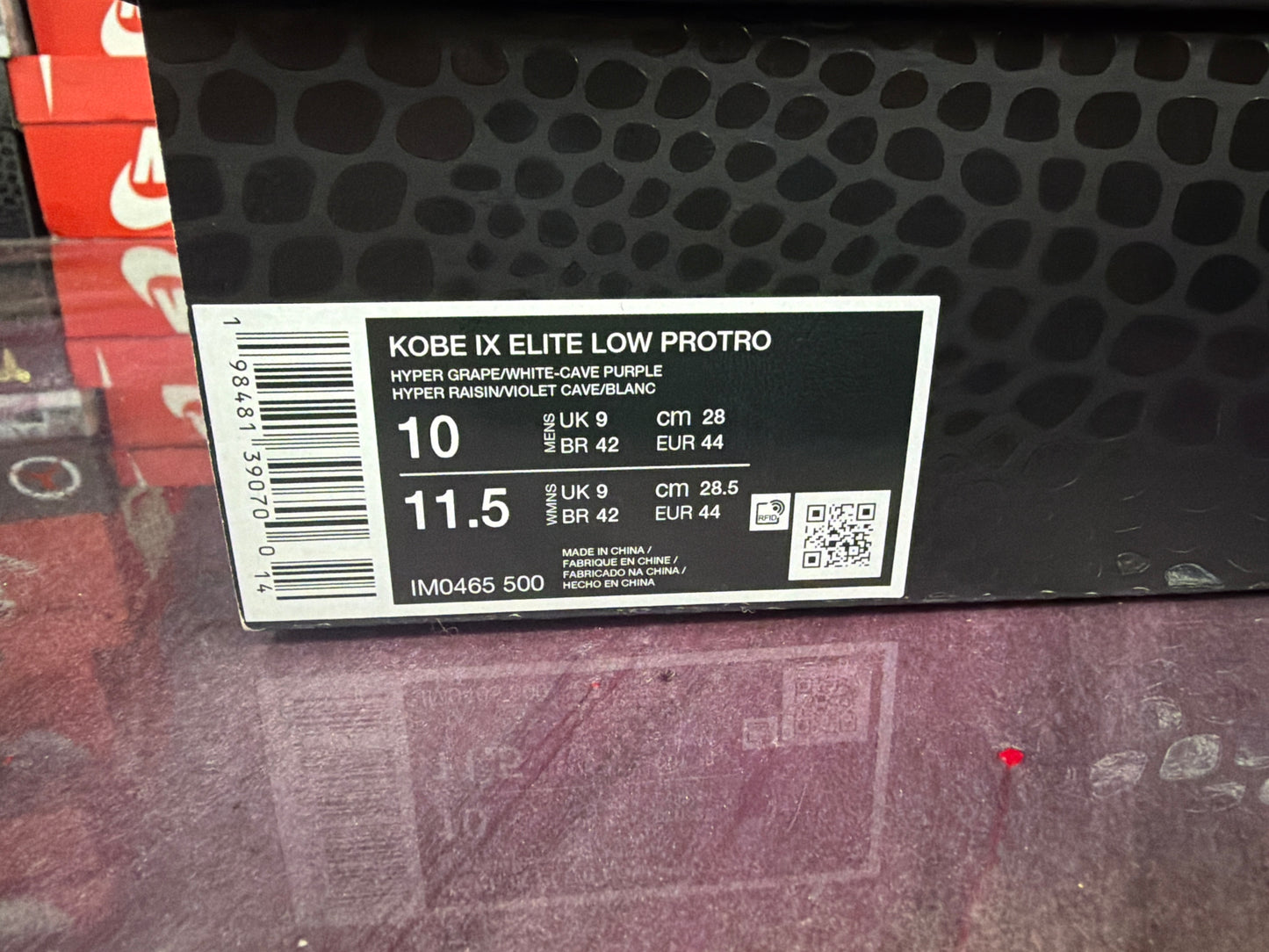 Nike Kobe 9 Elite Low Protro Michael Jackson Moonwalker (2025) size 10