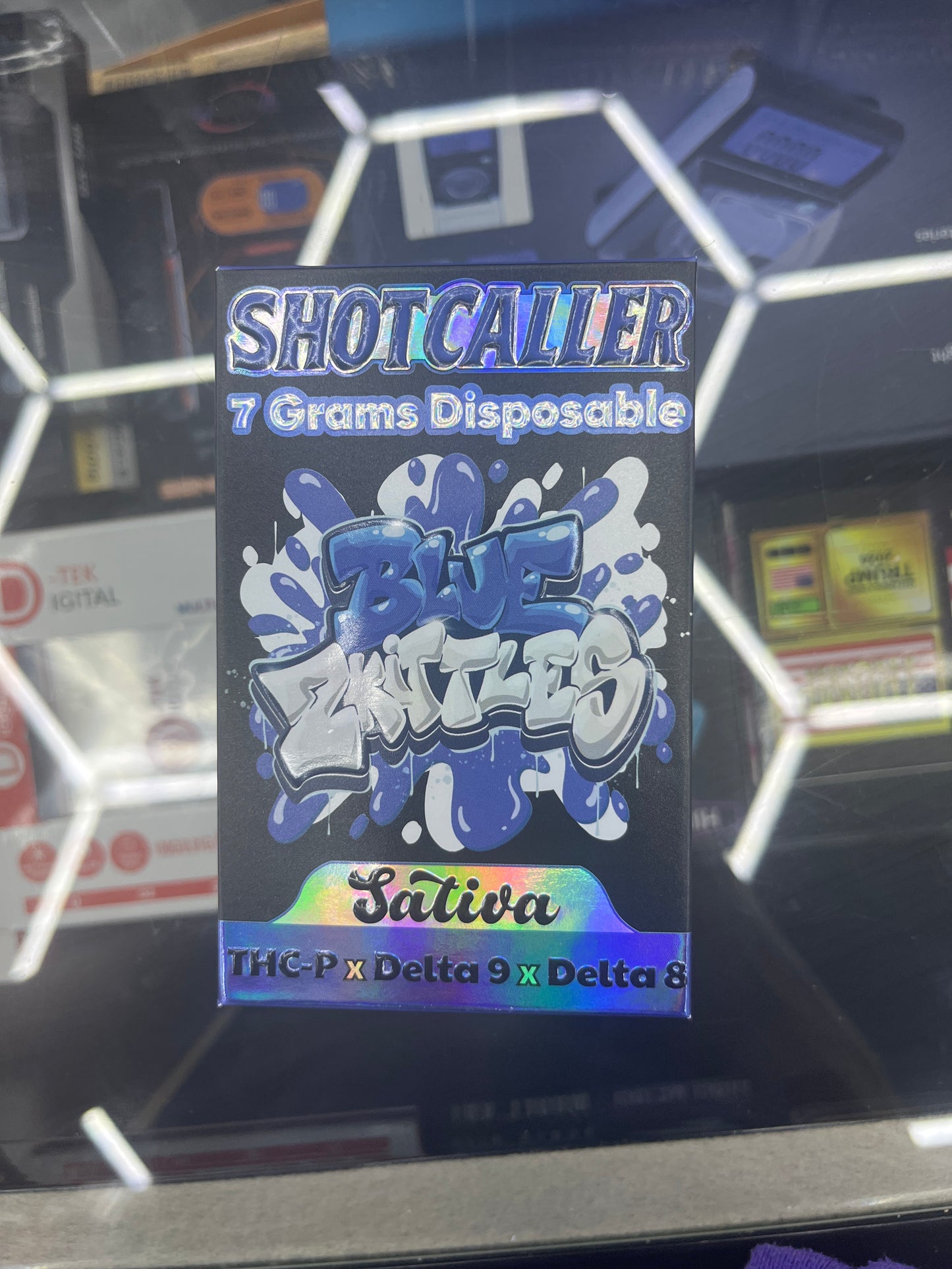 SHOTCALLER 7g dispo blue skittles sativa