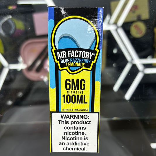Air factory blue raspberry lemonade, 6MG 100ML