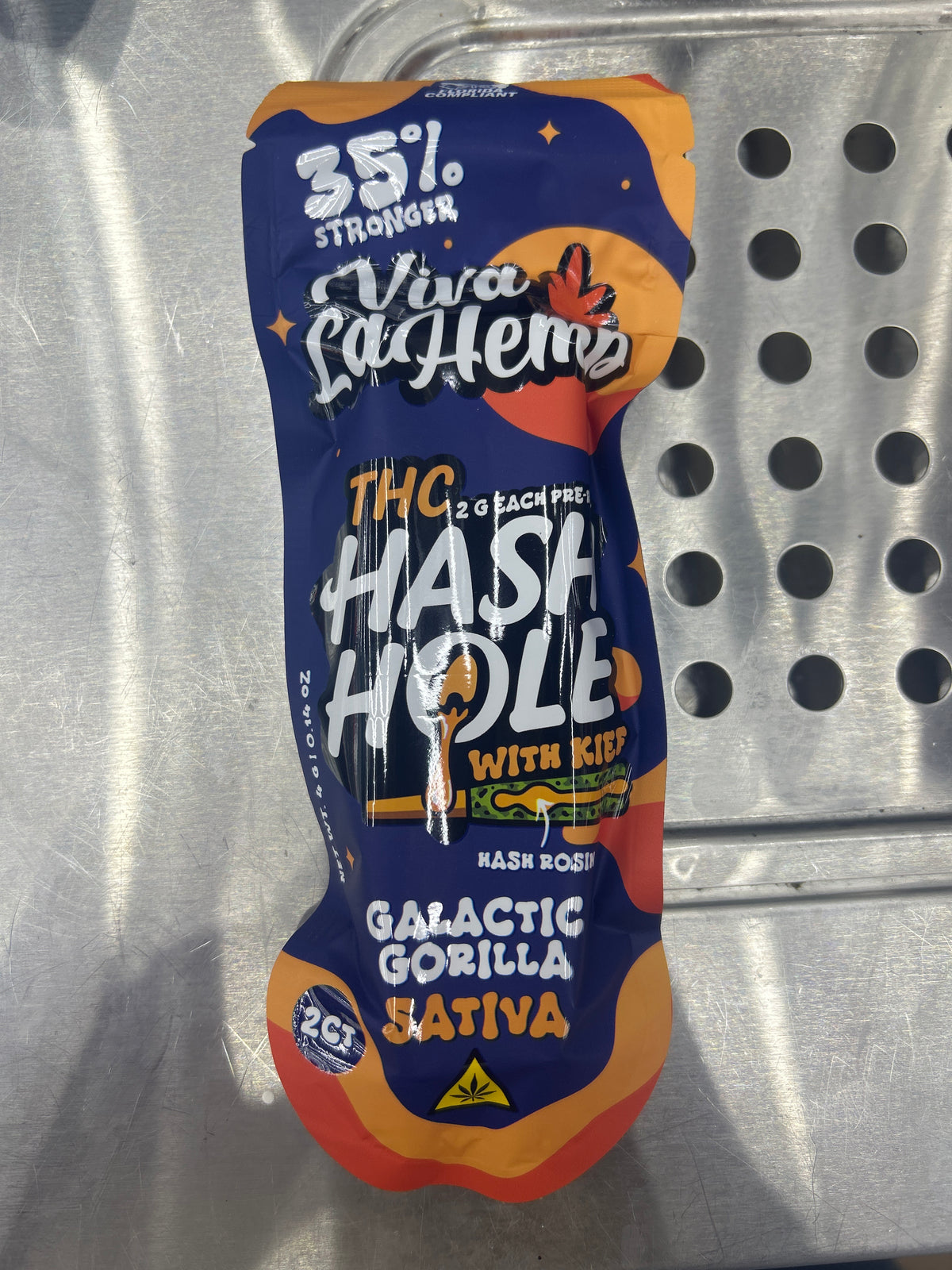 Viva la hemp thcp hash hole w keef 4g total galactic gorilla sativa