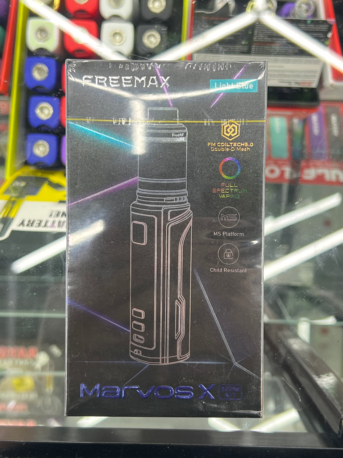 FREEMAX MARVOS X 100W STARTER KIT light blue