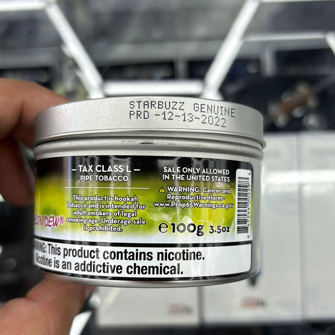 Starbuzz tobacco exotic safari melon dew 100g