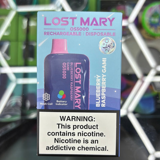 Lost Mary blueberry cloud raspberry gami ￼