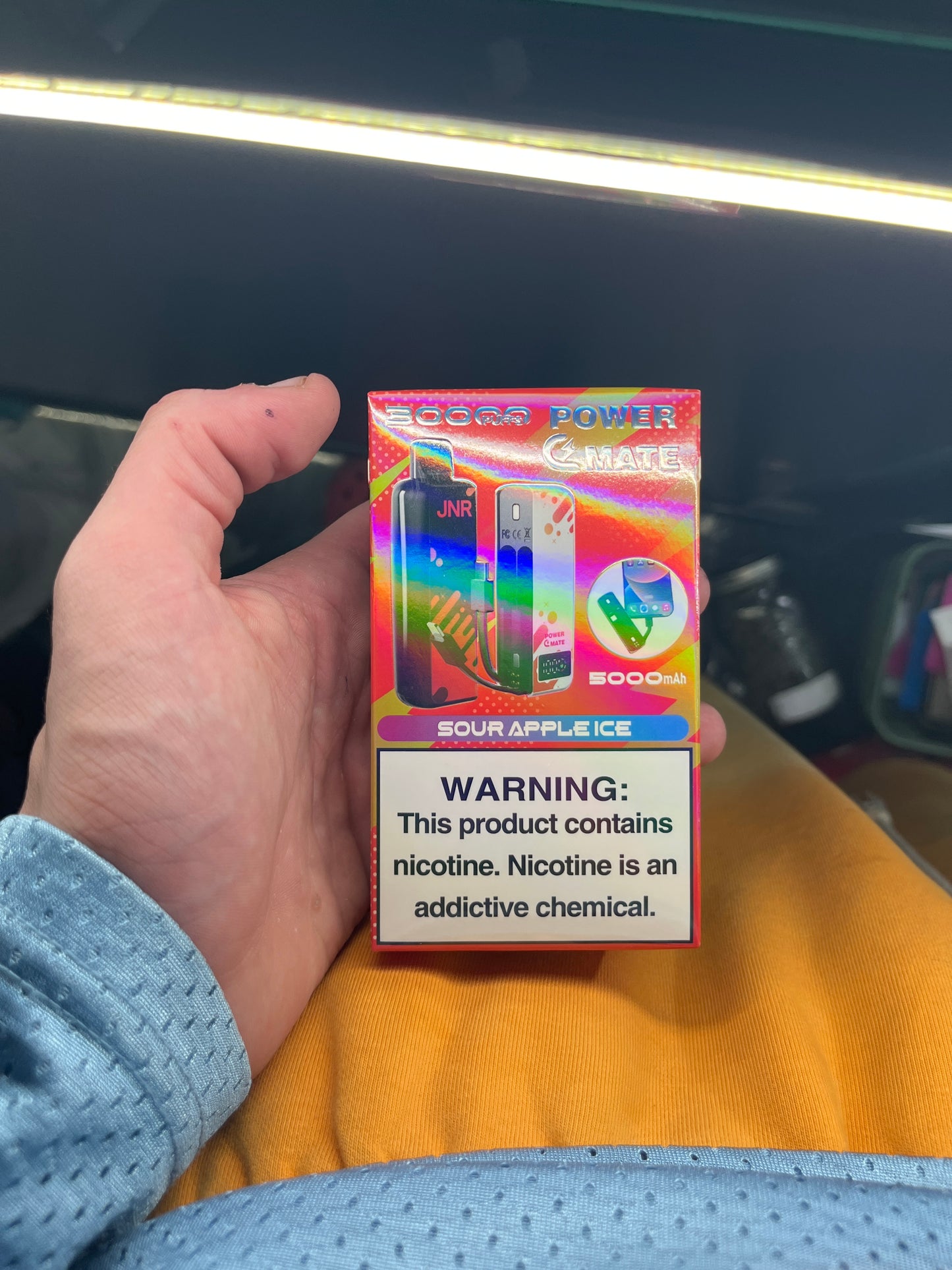 Jnr power cmate 30k puffs sour apple ice