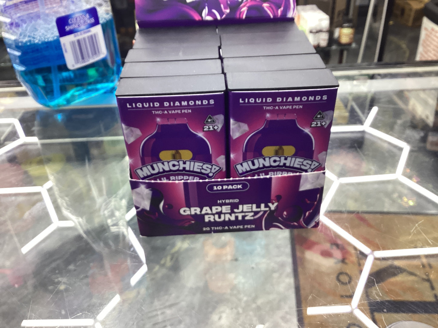 Munchies lil ripper liquid diamonds 2ml hybrid grape jelly runtz