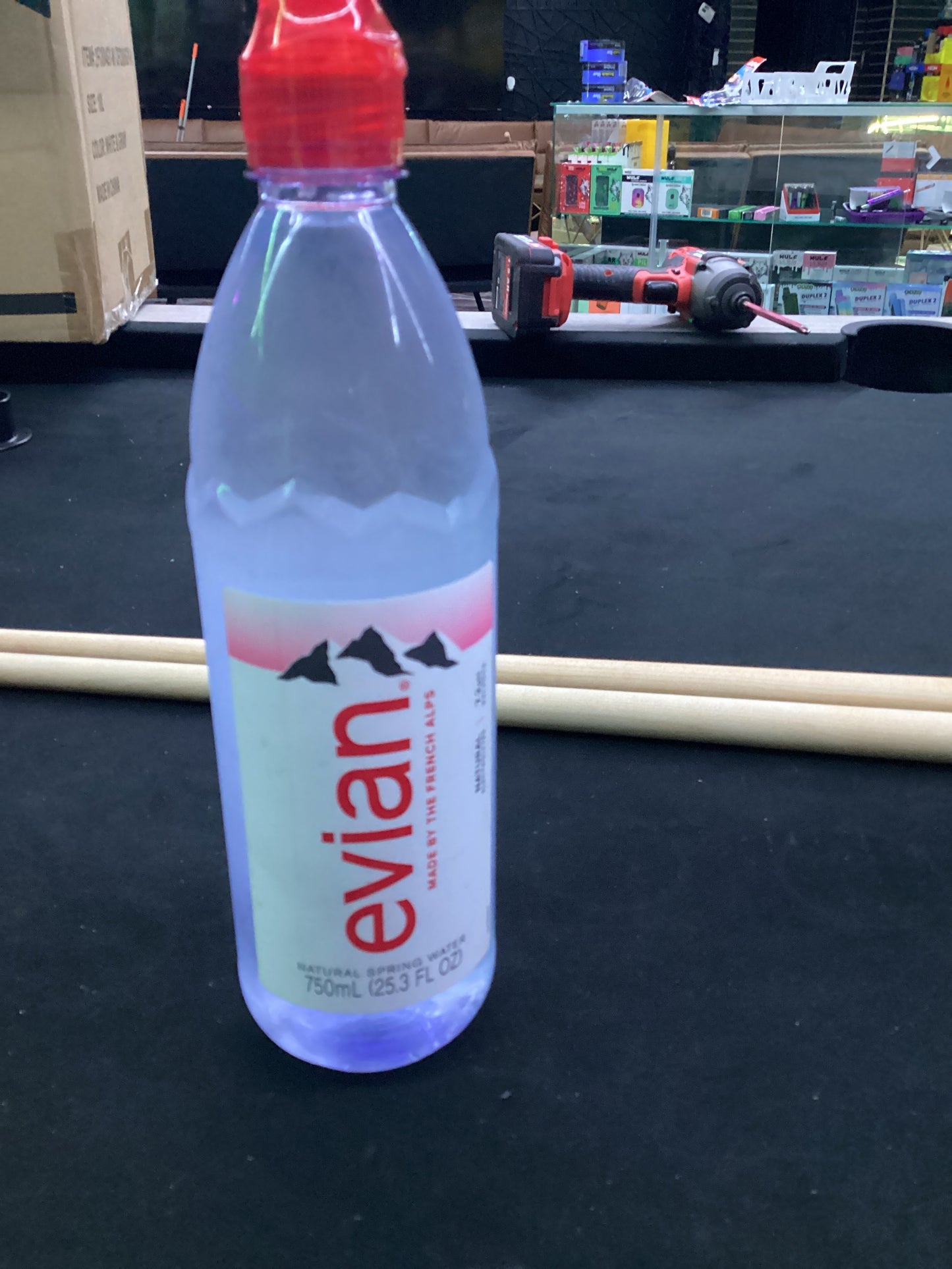 Evian water sport cap 25.3oz