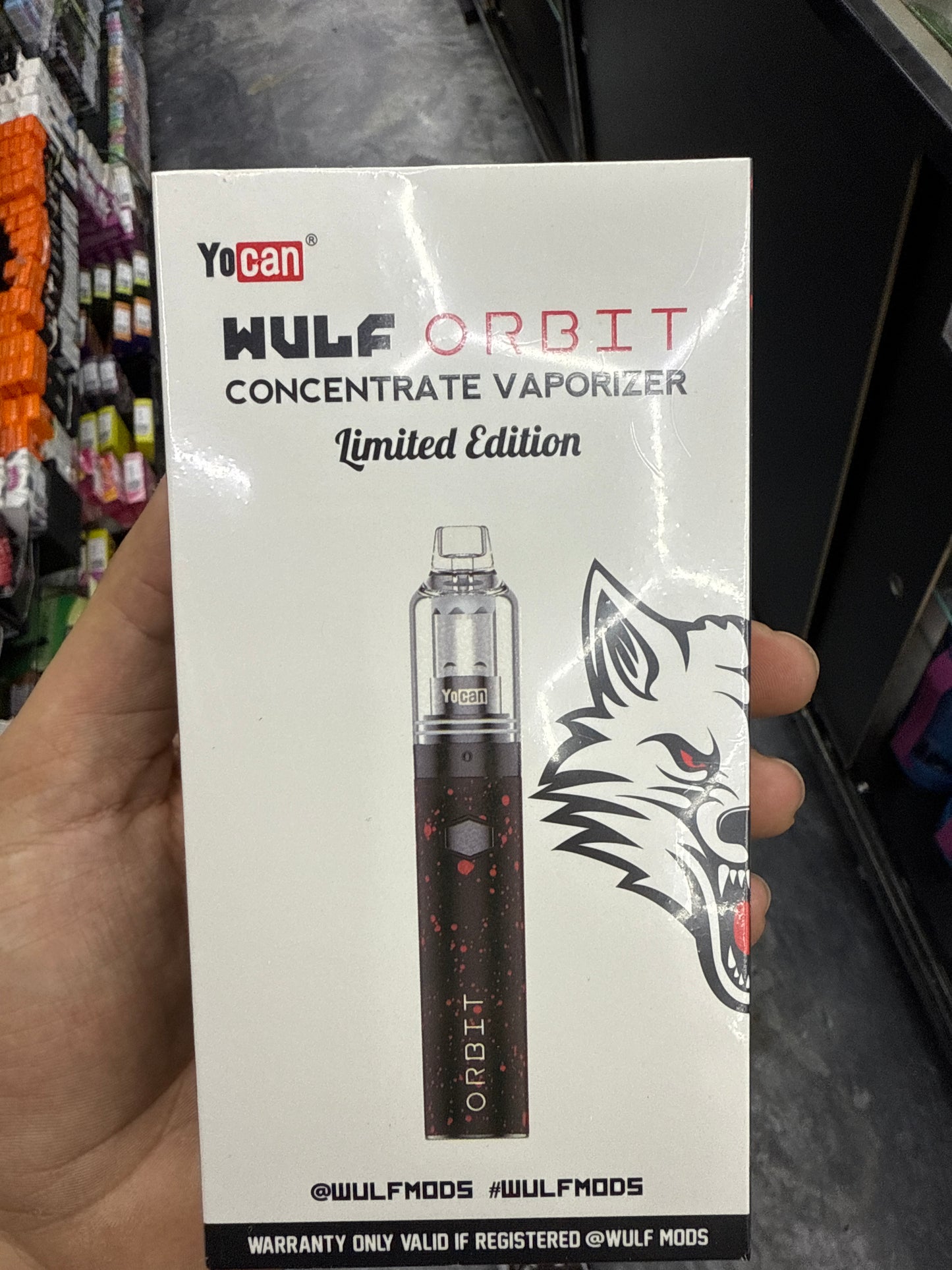 Yocan wulf Orbit Vaporizer Pen black/red