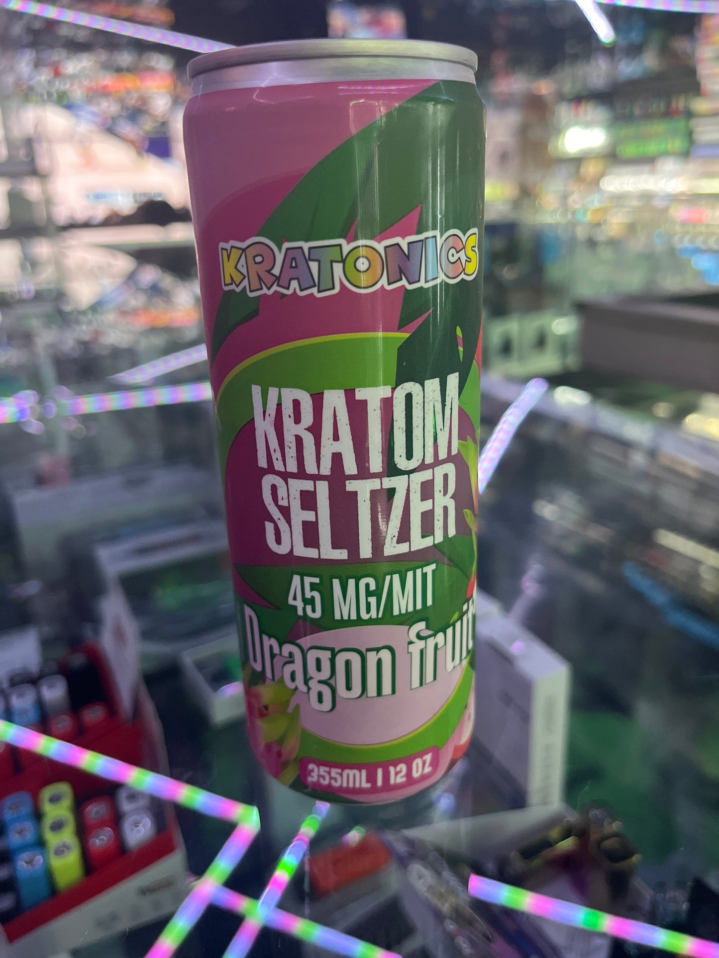 Kratonics kratom seltzer 45mg dragonfruit