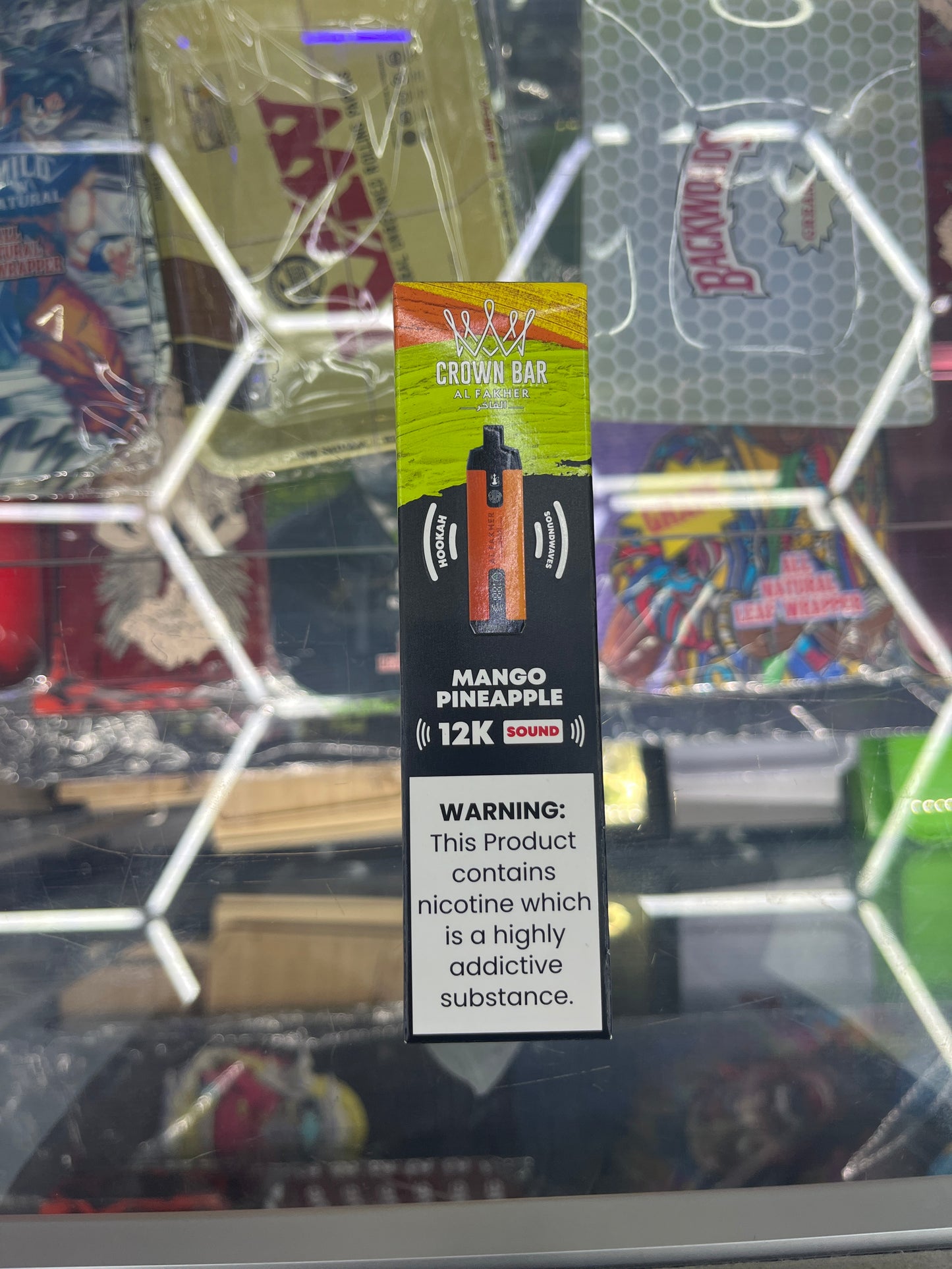 Al fakher crown bar mango pineapple sound edition 12kpuffs