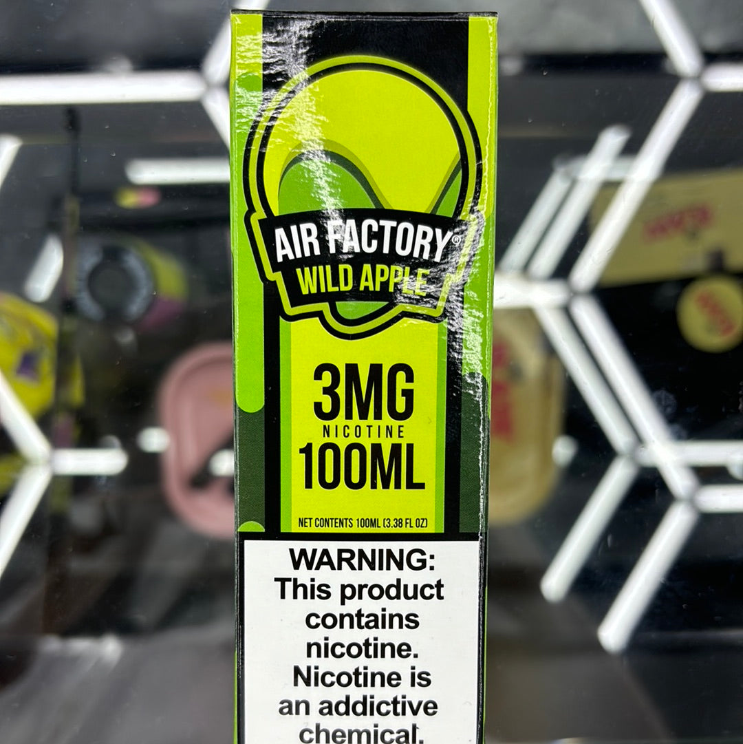 Air factory wild apple 3MG 100ML